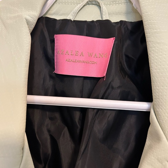 AZALEA WANG Sage Spring Moto Jacket. Size small - Picture 5 of 5